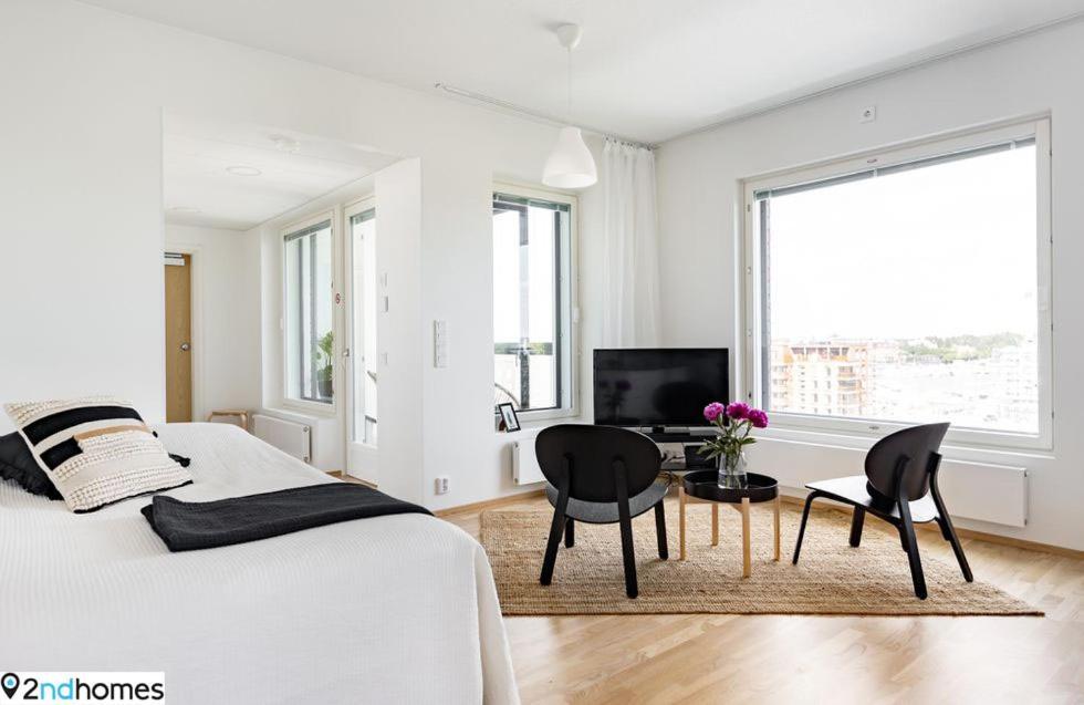 "Kanava" - New 1Br Apartment With Sauna, Balcony & Views, Hosted By 2Ndhomes Tampere Dış mekan fotoğraf